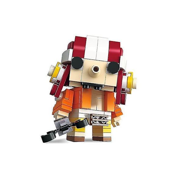 One Piece Building Blocks Toy Luffy Zoro Figure Naruto Building Blocks Kakashi  Block Cube Toy Small Particles Children Puzzle 8
