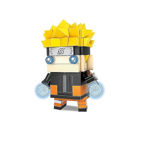 One Piece Building Blocks Toy Luffy Zoro Figure Naruto Building Blocks Kakashi  Block Cube Toy Small Particles Children Puzzle 2