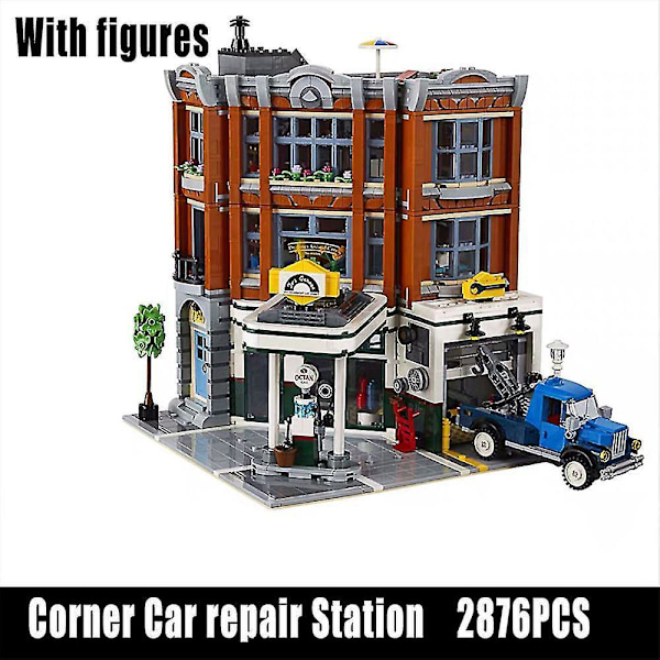 Palace Cinema City Streetview Modular Building Blocks Bricks With 6 Figures Compatible 10232 Toy Birthday Christmas Gift2876pcs