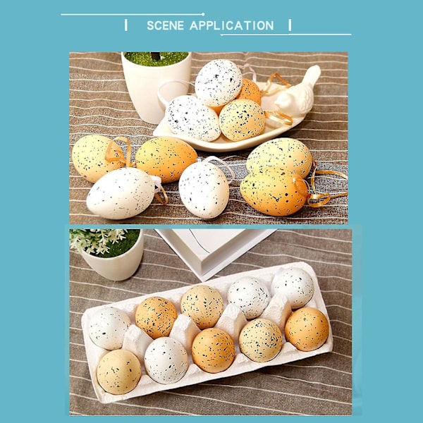 10 Pcs Easter Decorative Birthday Gifts Speckle Pattern Simulation Dec