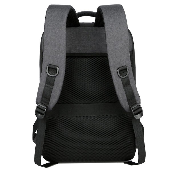 Business Laptop Backpack With Usb Charging Port Oxford Large Capacity Bookbag Casual Travel Bag For Man