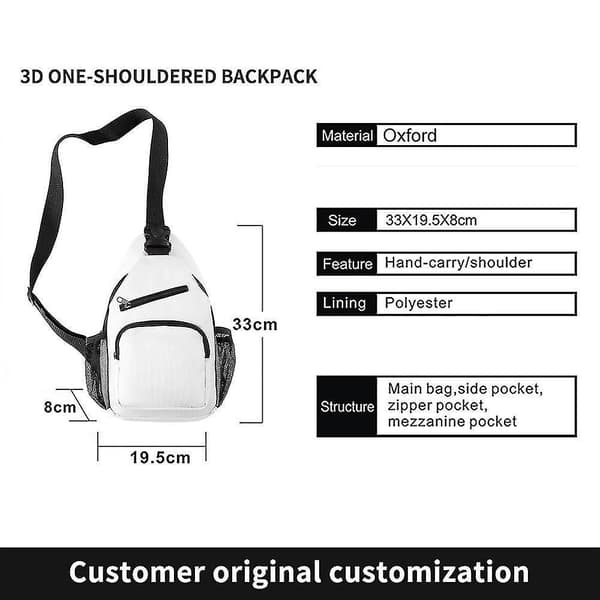 3-piece Large-capacity Waterproof School Bag, Naruto, Role-playing Backpack-l