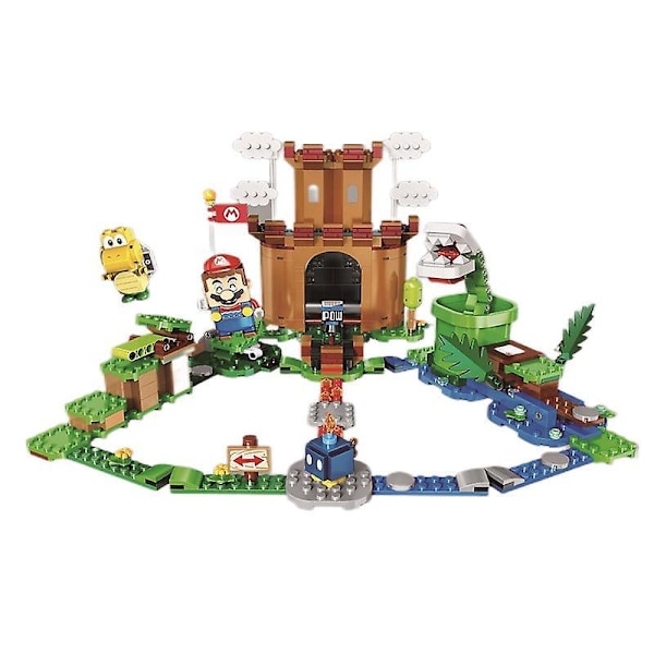Super Mario Blocks, New Adventures, Model Blocks, Children's Toys-g