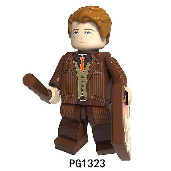 8pcs Harry Potter Series George Luna Sirius Voldemort Assembled Building Block Minifigure Toy