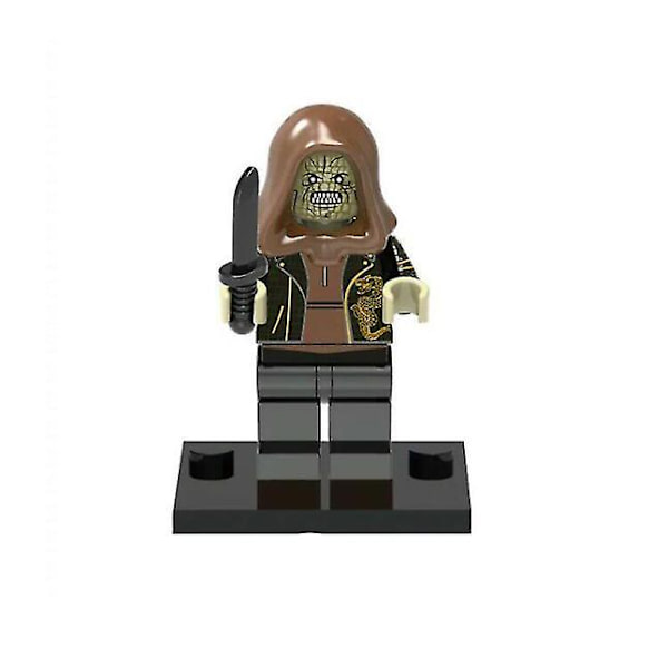 8pcs Superhero Series Assembled Building Block