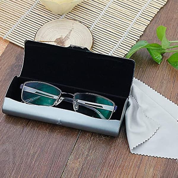 1 Pcs Glasses Case Hard Shell Eyeglass Case Aluminum Light Nearsighted Spectacle Case Box Eyeglasses Case