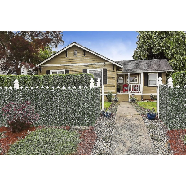 Artificial Foliage Fence Balcony Protection,100cm X 300cm Artificial Hedge Foliage Canisse Ivy Privacy Fence Artificial Breeze For Balcony