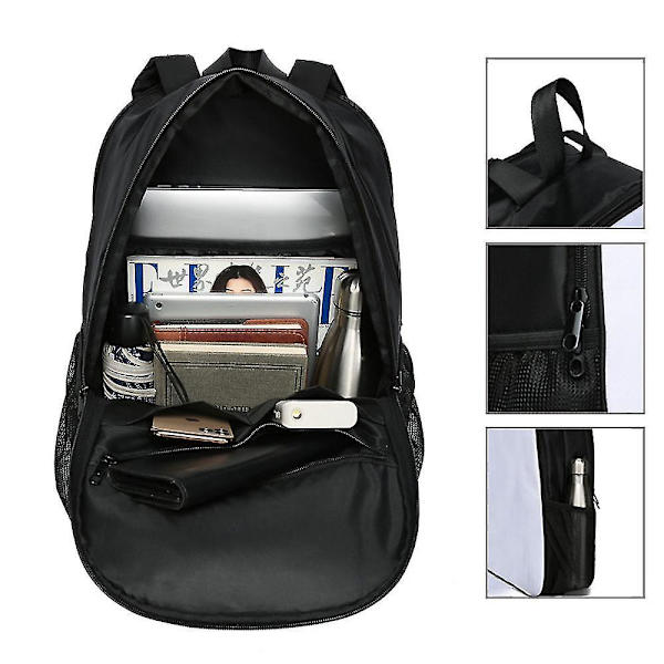 Double-sided schoolbag Sonic double-sided schoolbag primary and secondary school students sonic backpack color-2