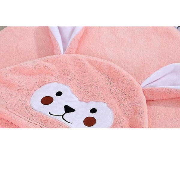 Teen Kids Baby Girls Boys Hooded Swimming Beach Bath Towel Thic STYLE 2