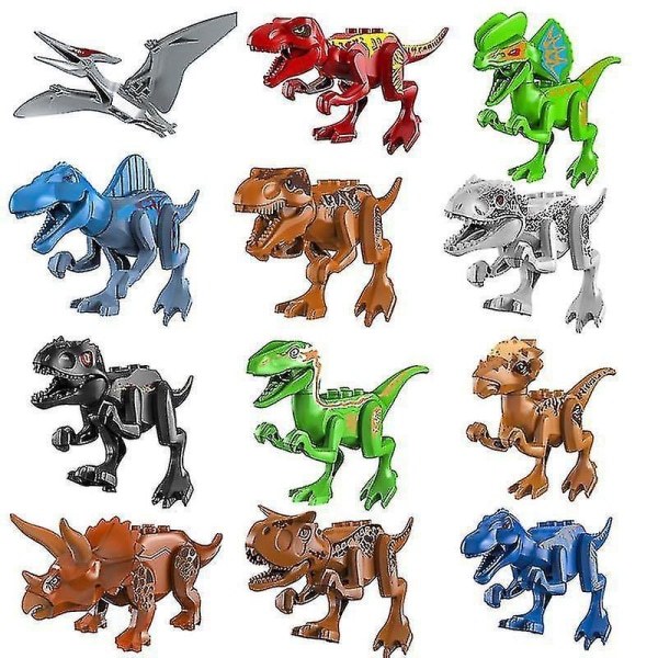 Jurassic World Dinosaur Building Blocks 8pcs