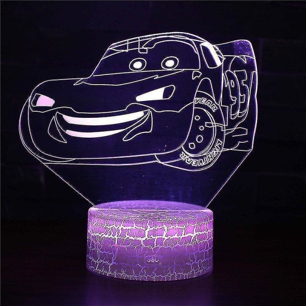 3D Illusion Lamp 7 Colors Optical Change Touch Light USB and Remote Control Art Deco Make A Romantic