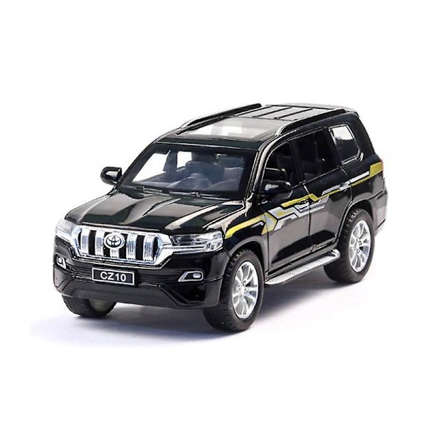 1/32 Toyota Prado SUV Diecast- ja leluajoneuvot Automalli Sou:lla black