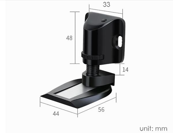 Adjustable Door Stopper  sliver