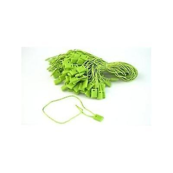 100pcs Nylon String Hang Tag Fasteners Green 100 pcs