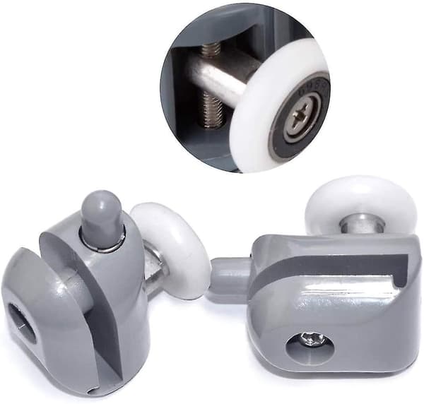 Xceedez 23mm 8 Pcs Roller Roller Caster Wheel For Shower Door, Bathroom Sliding Door Rollers