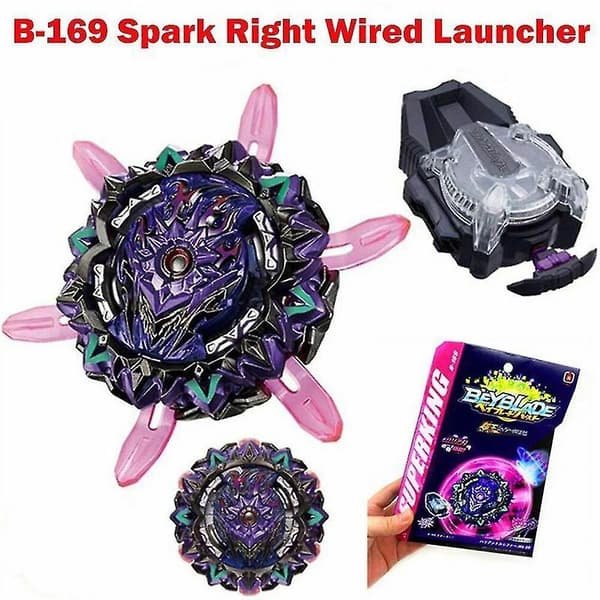 Beyblade Burst Superking B-169 Variant Lucifer.mb 2d M/ Launcher-boks