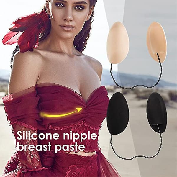 Push Up Frontless Bra Kit Deep Plunge Bra Kit Bra Hidden Bra Skin BEIGE U