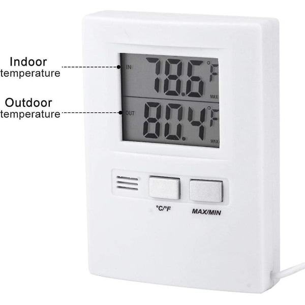 Thermometer Meter Tester High Precision Lcd Digital Battery Powered