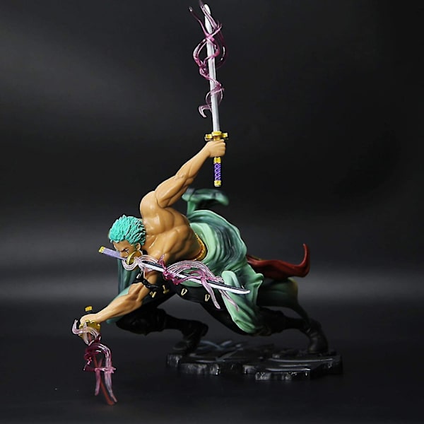 New 1pcs Anime One Piece 16cm Pvc Fugure Models Roronoa Zoro Action Figure