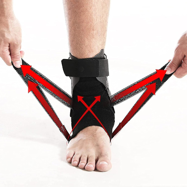 Ankle Support Brace Compression Ankle Stabilize Adjustable Ankle Protector XL