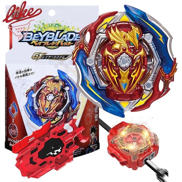 Laike Beyblad  Burst B150 Naked Union Achilles Top With Launcher Box Set Children Spinning Top Toys-string Set Spark Ripcord Set