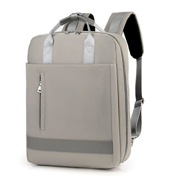 Durable Laptop Backpack Portable College Anti-theft School Computer Storage Bag Dark gray