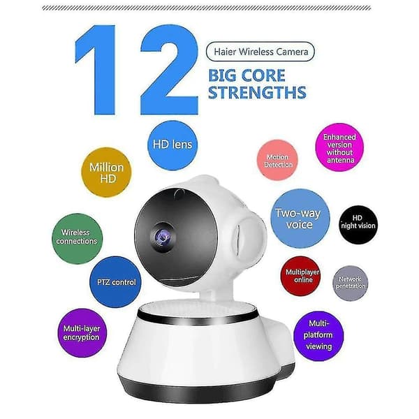 Mini Ip Camera Wifi Wireless Security Surveillance Camera Night Vision Ir Cameras