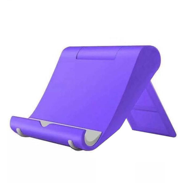 Convenient Phone Holder Easy Use Pp Universal Adjustable Angle Phone Stand For Daily Use Purple