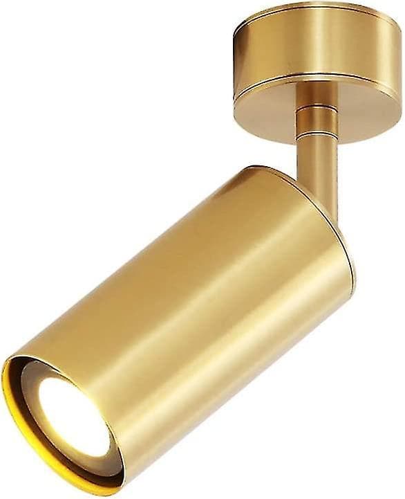 Led Ceiling Spotlight Ceiling Spotlights Reading Lamp, Bed Lamp Wall Sconce 360 Rotatable Gold Gu10