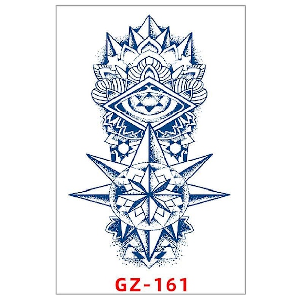 Realistic Temporary Tattoo Sticker Waterproof Long Lasting Diy Fake Tattoo Great Gifts For Women Men GZ178