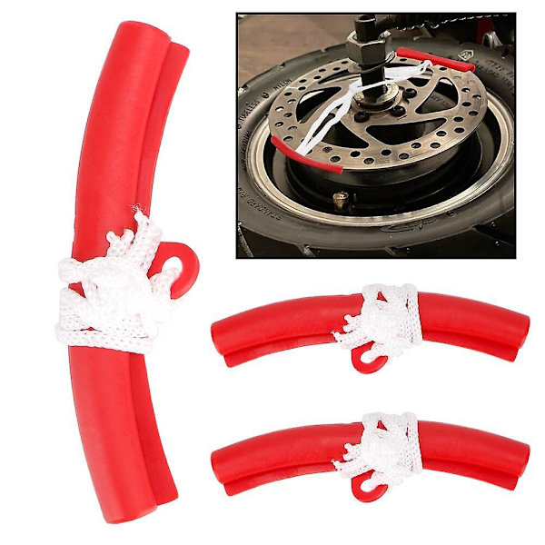 Tire Changing Lever Tools Motorcycle Bicycle Tire Changing Levers Rim Protector Auto Spoon Tire Kit 1crowbarand1protective cover