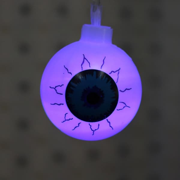 Led Battery Ghost Eyes String Lights  Light For Halloween Party Decoration