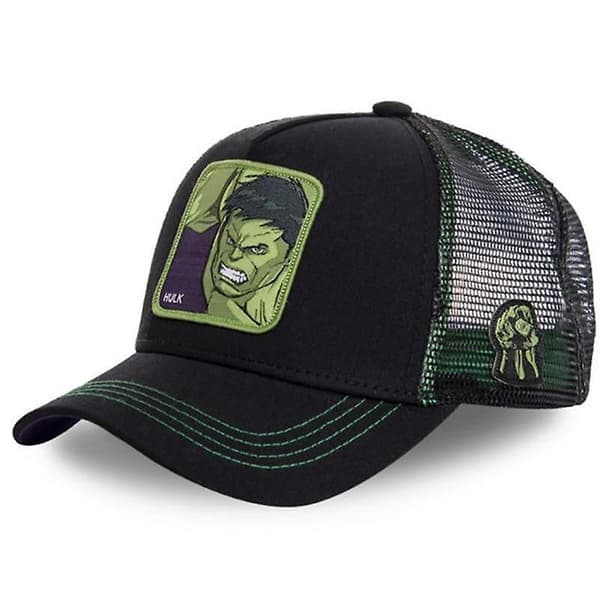 Mickey Snapback Bomuld Baseball Kasket & Far Mesh / Trucker Hat HULK