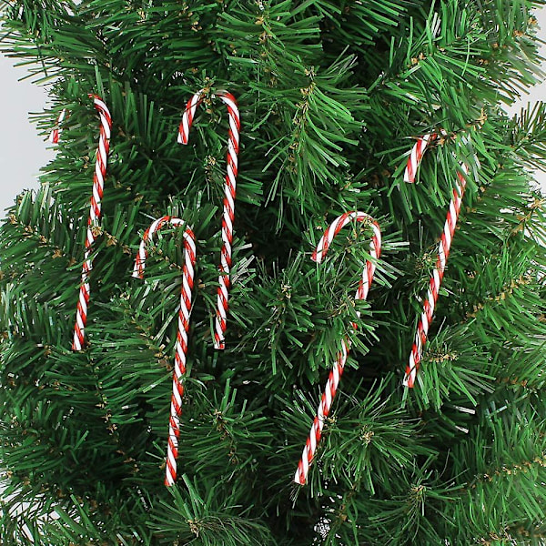 30 stk. Sukkerstenger Juletrepynt 15cm Anheng