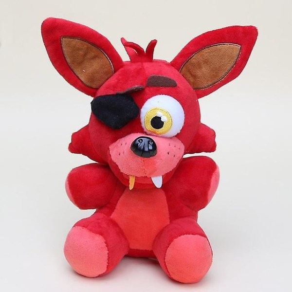 10" Five Nights Freddy Stuffed Plush Toys Fnaf Freddy Fazbear Bear Foxy Rabbit Bonnie Chica Peluche Juguetes Mangle