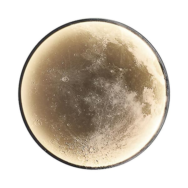 Moon Wall Lamp Modern Light Luxury Creative Aisle Corridor Mural Lamp Art Lights Changeable