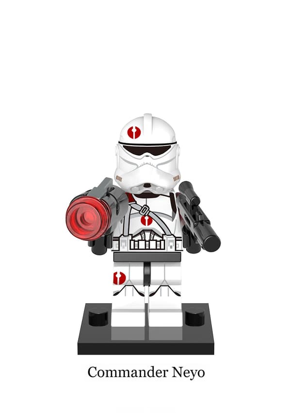 8pc Star Wars Assembled Building Block Minifigure Toy