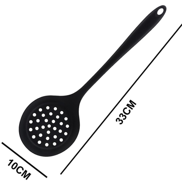 Kitchen Tools Silicone Colander Hot Pot  Colander Soup Slag Spoon