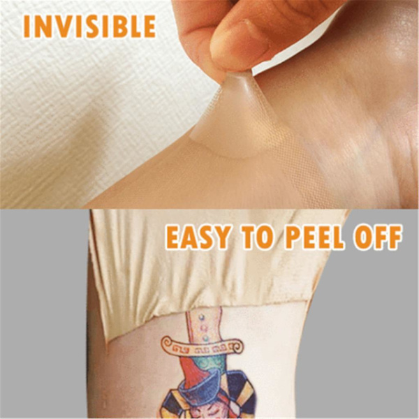 Tattoo & Flaw Concealing Tape Freeto Cut Smudge And Waterproof Any Part (2pcs)