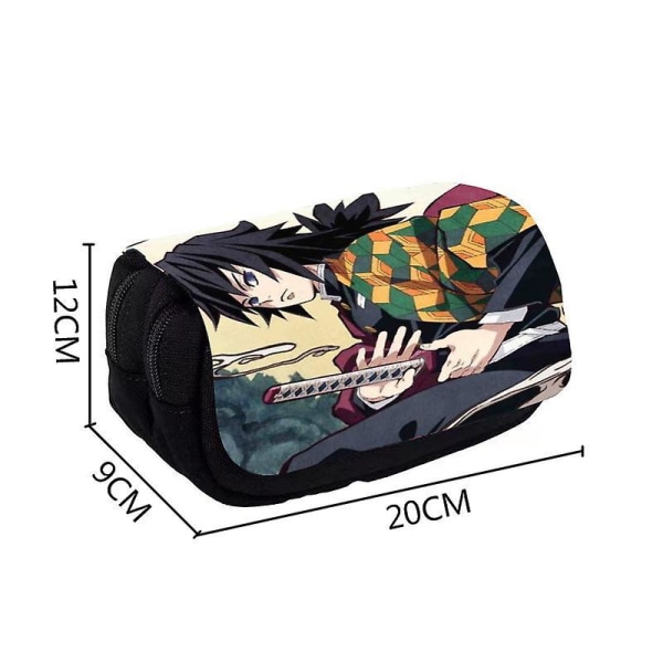 Naruto Naruto Three-piece Set 16 Inch Round Pocket School Bag Lunch Bag Pencil Case 10