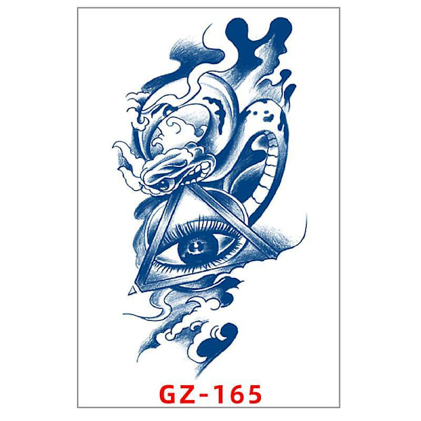 Realistic Temporary Tattoo Sticker Waterproof Long Lasting Diy Fake Tattoo Great Gifts For Women Men GZ165