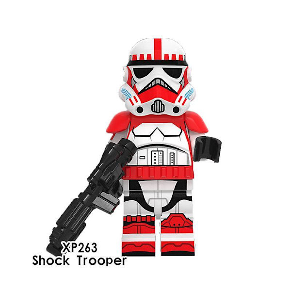 16 stk. Star Wars Stormtrooper Minifigurer Byggeklodser Legetøj Gave Børn