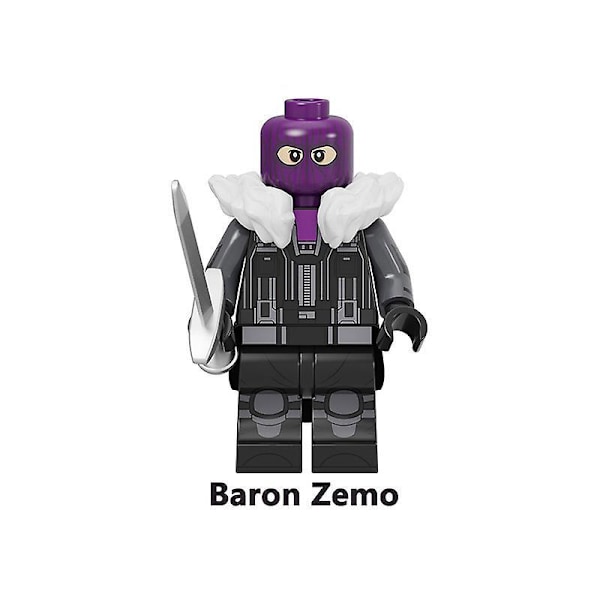 6pc X-men Building Block Minifigure Children's Toys