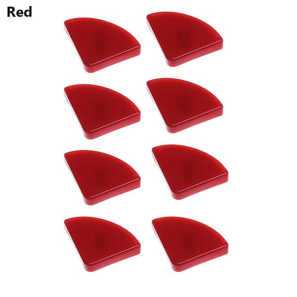 8pcs Table Corner Protector Soft Silicon Corner Protector Guard Baby S Red