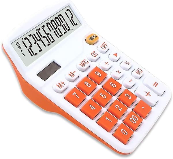 Basic Calculators Desktop Solar Battery Dual Power Dedicated Financial Calculator Multifun