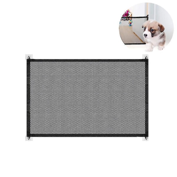 Dog Gate, Magic Gate For Dogs, Lockable Safety Gate