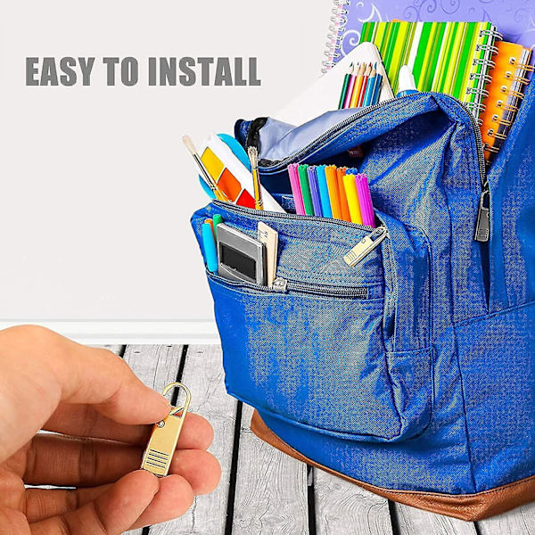 12 Pcs Zipper Zipper Instant Zipper Repair Kit For Suitcases, Backpack