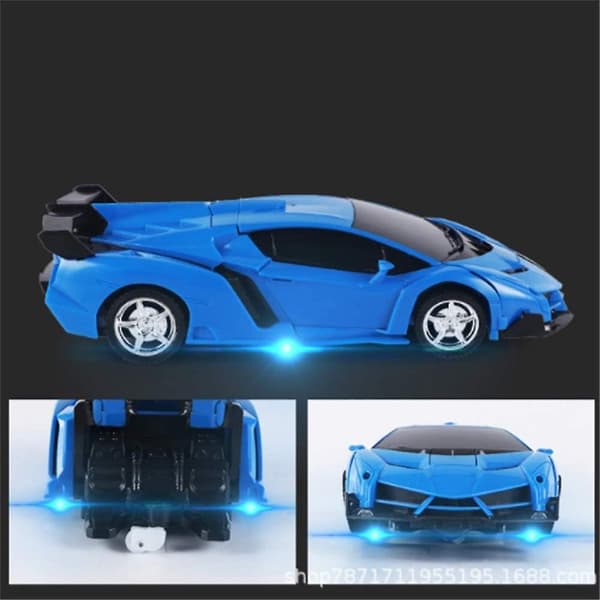 Remote Controlled Car, 2 In 1 Transformer Robot Car, One Touch Transforming Remote Controlled Transformers Car & Robot Transformable, Car Toy Educatio