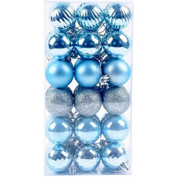 Pack Of 36 Christmas Ball Ornaments, Shatterproof Christmas Decorations Tree Balls Pendants Wedding Halloween Party Decoration, Christmas Tree Decorat