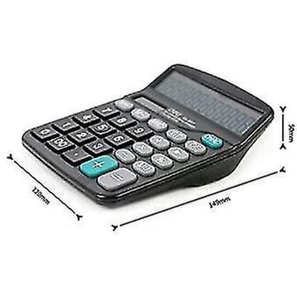Basic Calculators Desktop Solar Battery Dual Power Dedicated Financial
